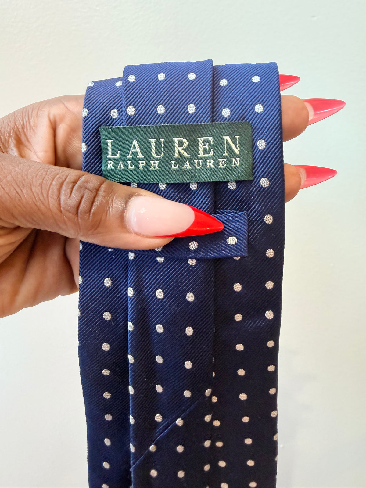 Vintage Lauren Navy / White Tie
