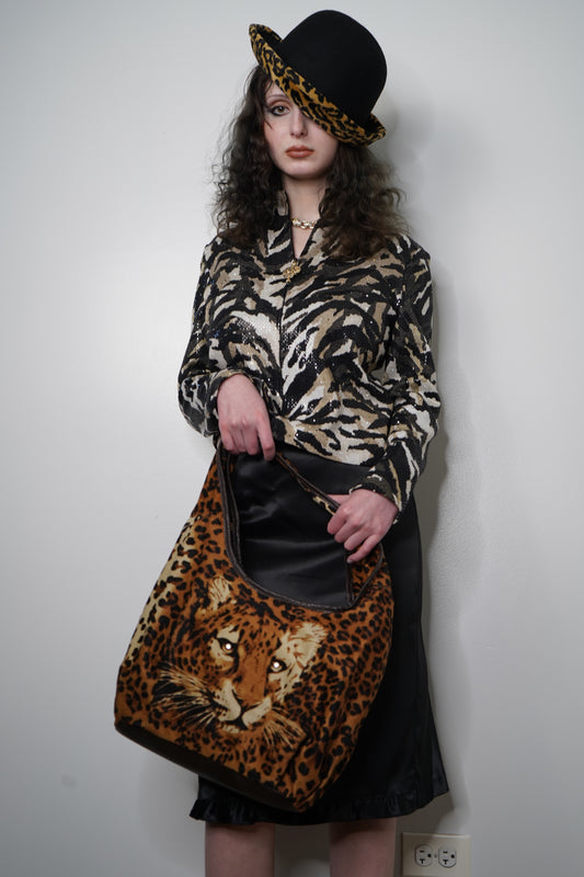 1990s Tiger BART Cloth Shoulder Bag