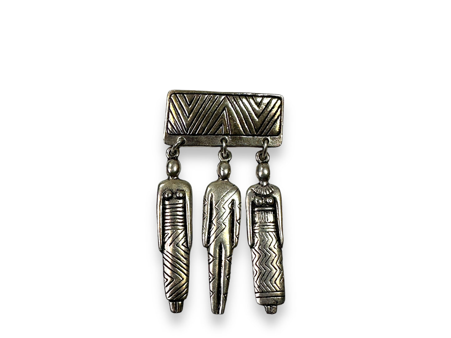 Vintage Tribal Brooch