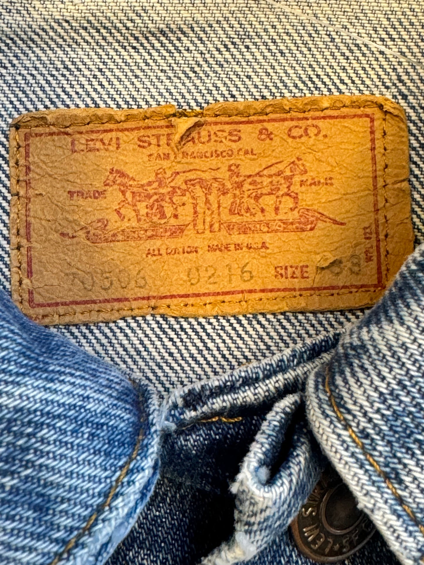 1990s Levi 70506 0216 Denim Jacket