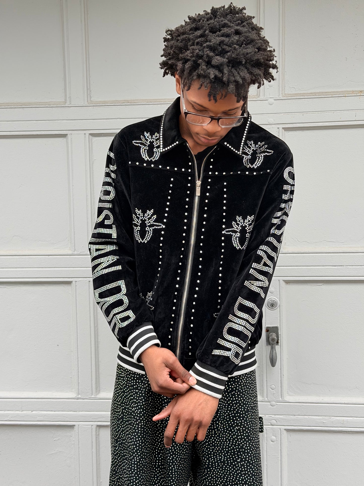 Trend: Dior Crystal Zip Jacket