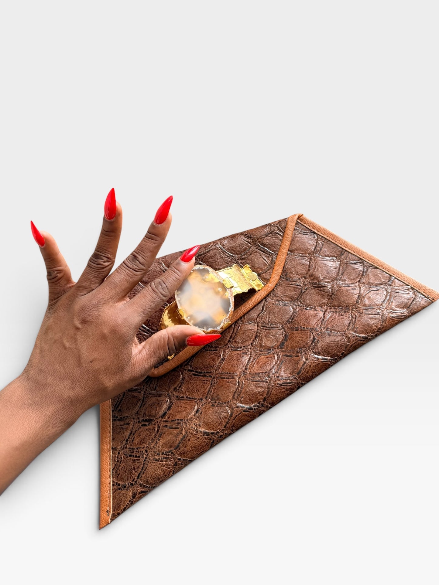 Handmade “Sulay” Cuff Bracelet Clutch