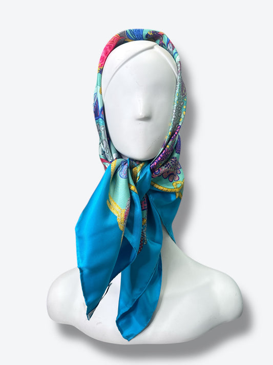 1992 Hermès “Les Poissons” Silk Scarf (1992 by Christine Henry)