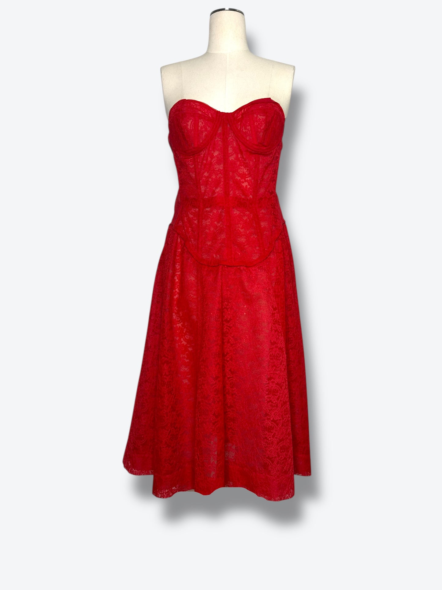 #97. Vintage Bien Jolie Lace Lingerie Dress