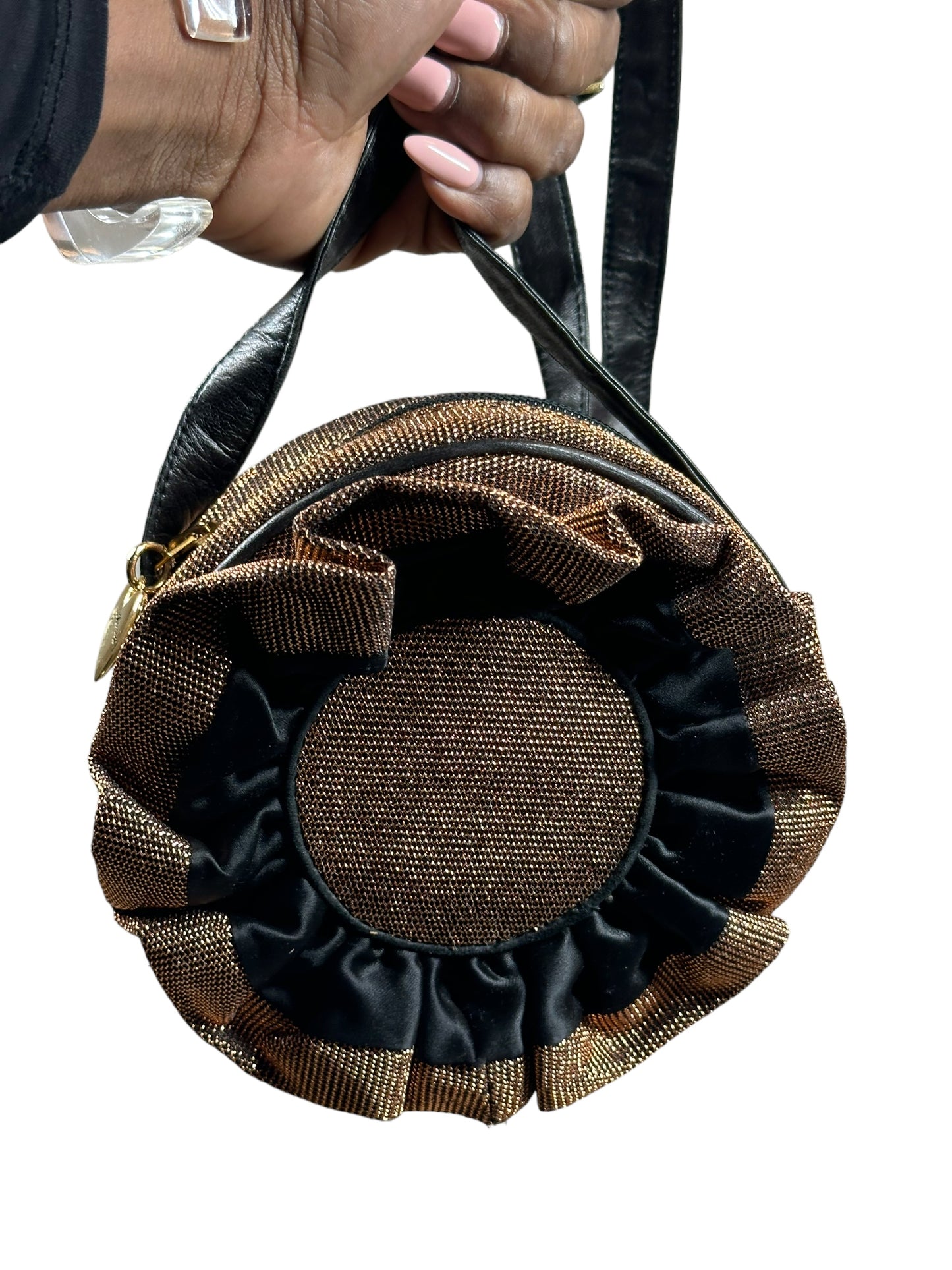 Miss Maud Circular Ruffle Bag