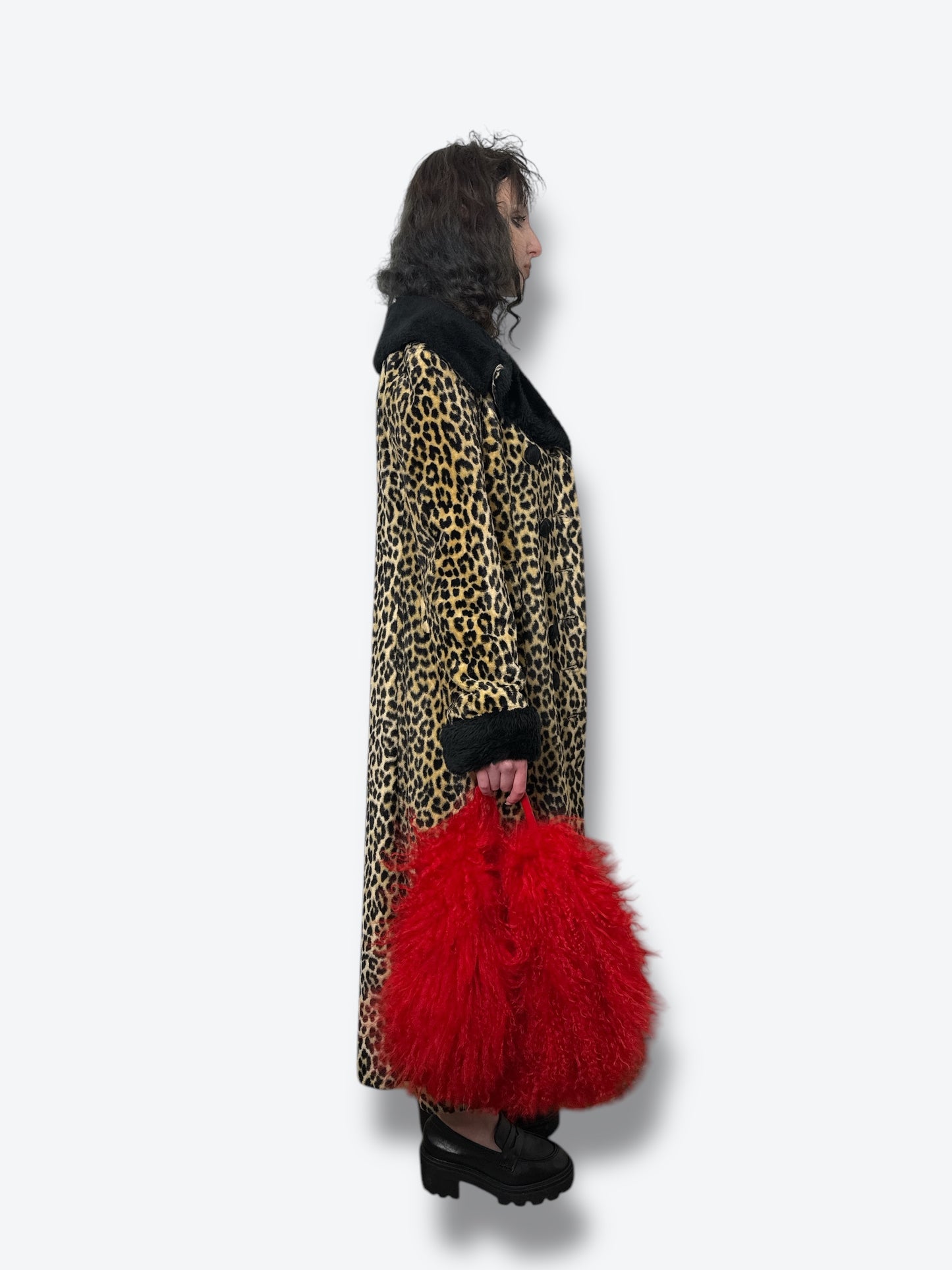 1970s Cheetah Print Overcoat