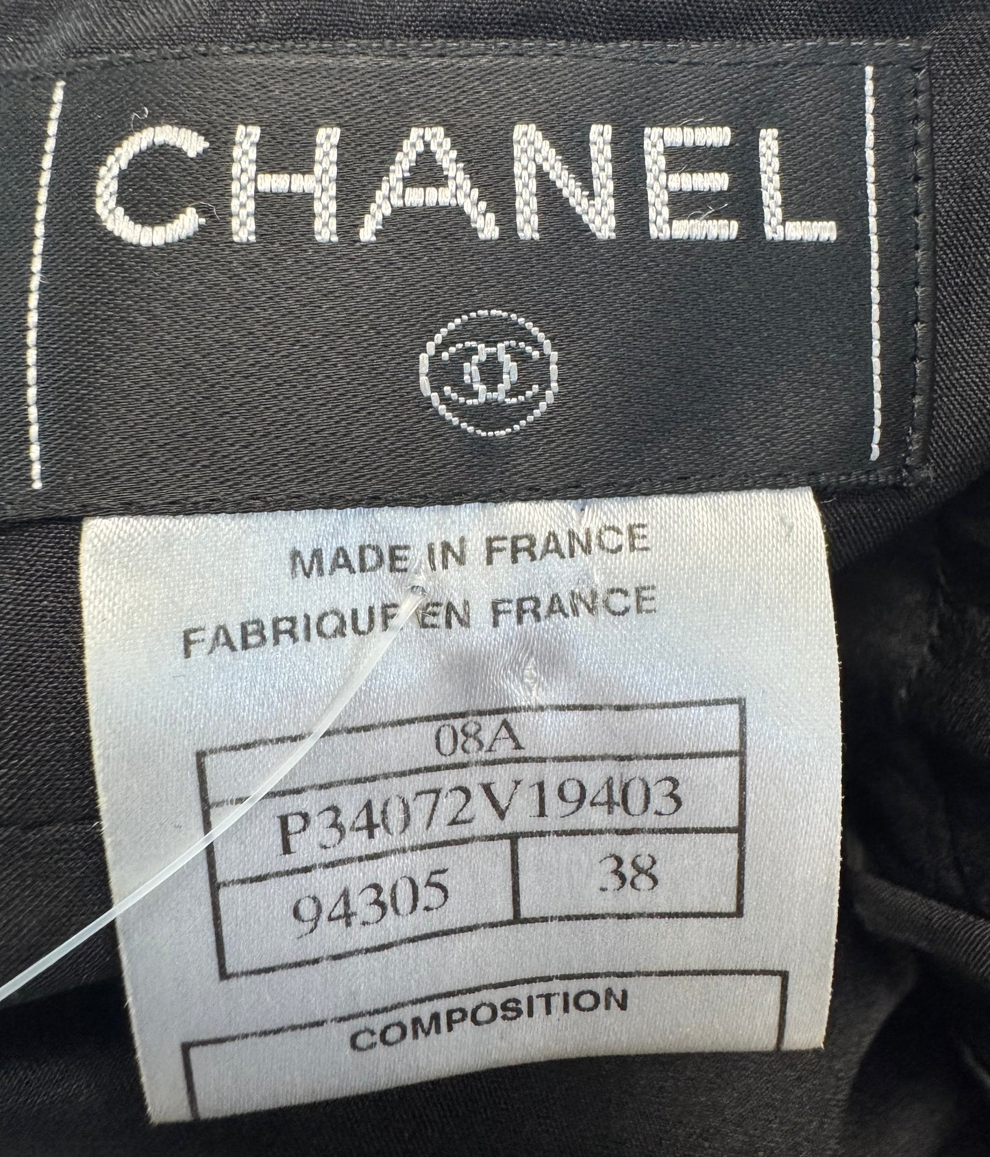 #21. Y2K Chanel Boucle Wool Pencil Skirt With a Rolled Hem