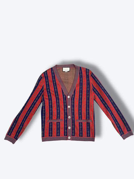 Gucci Chain Cardigan Sweater