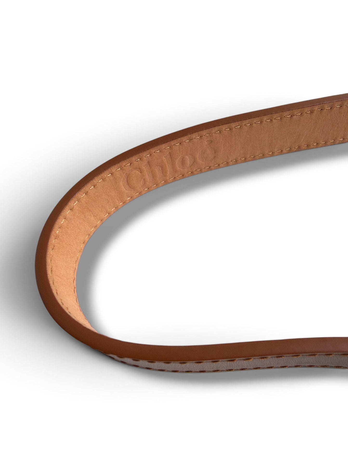 Chloé Iconic Belt in Clay Brown Belt