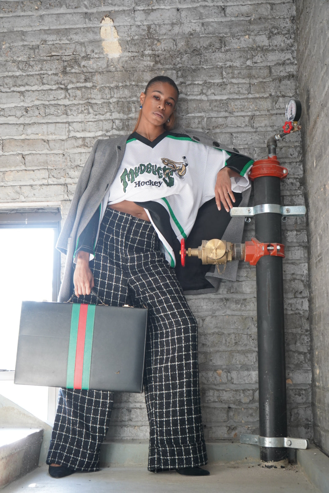 Vintage Mudbugs Hockey Jersey