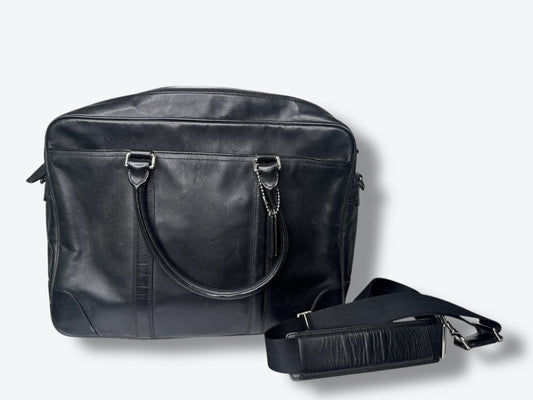 Y2K Coach Black Metropolitan Slim Brief (L116970303)