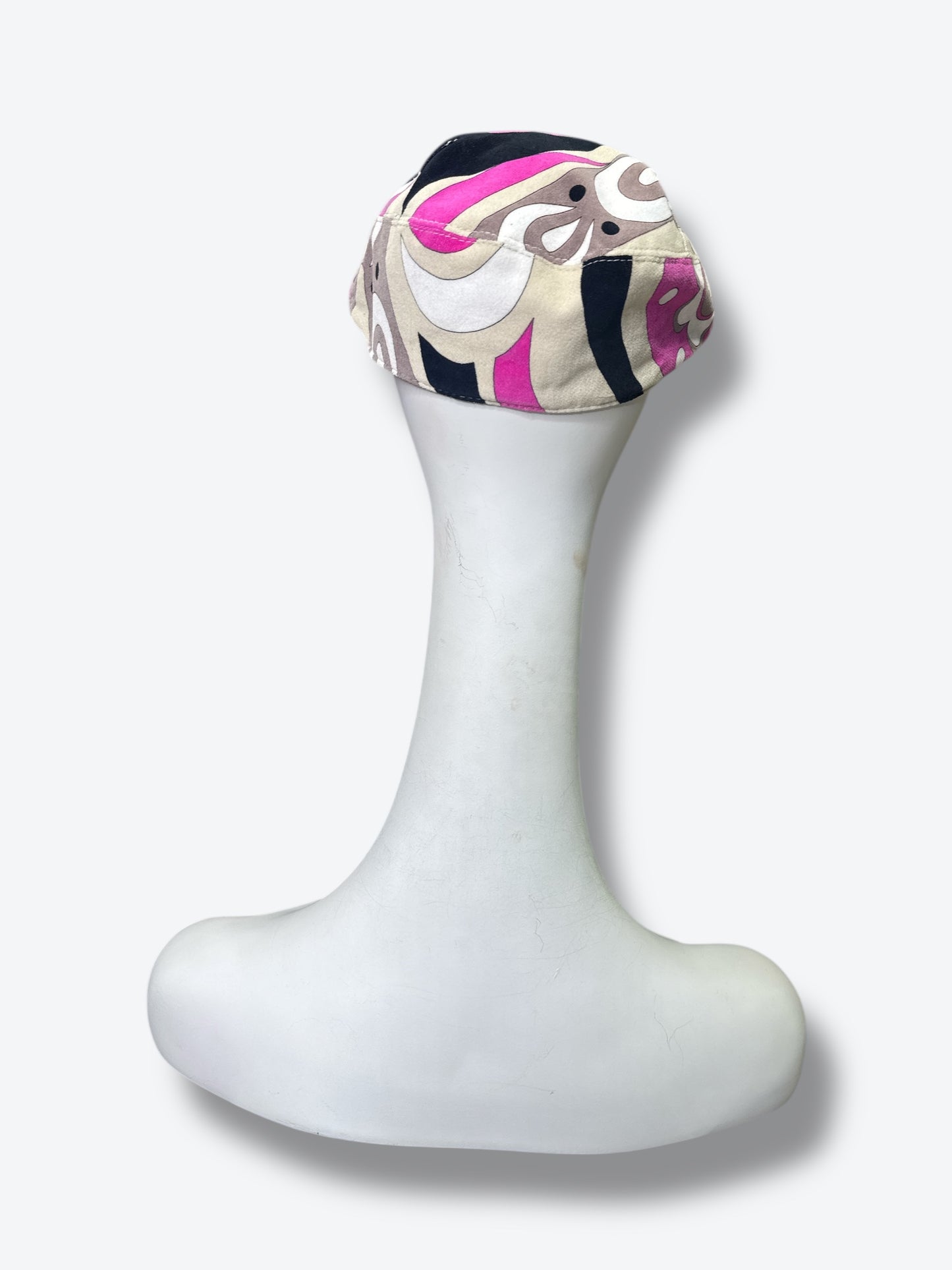 5C. 1970s Emilo Pucci Mod Newsboy Cap