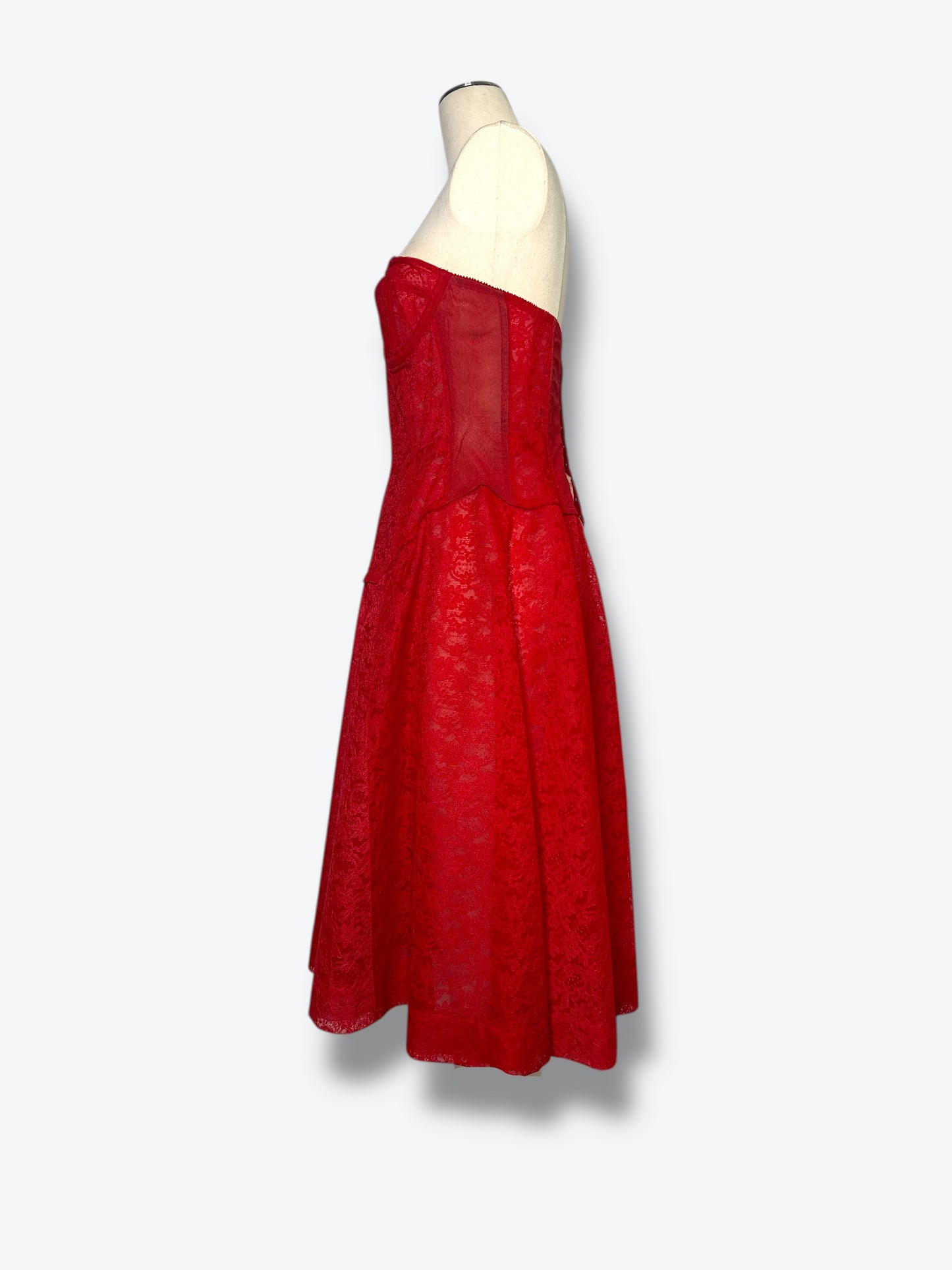 #97. Vintage Bien Jolie Lace Lingerie Dress