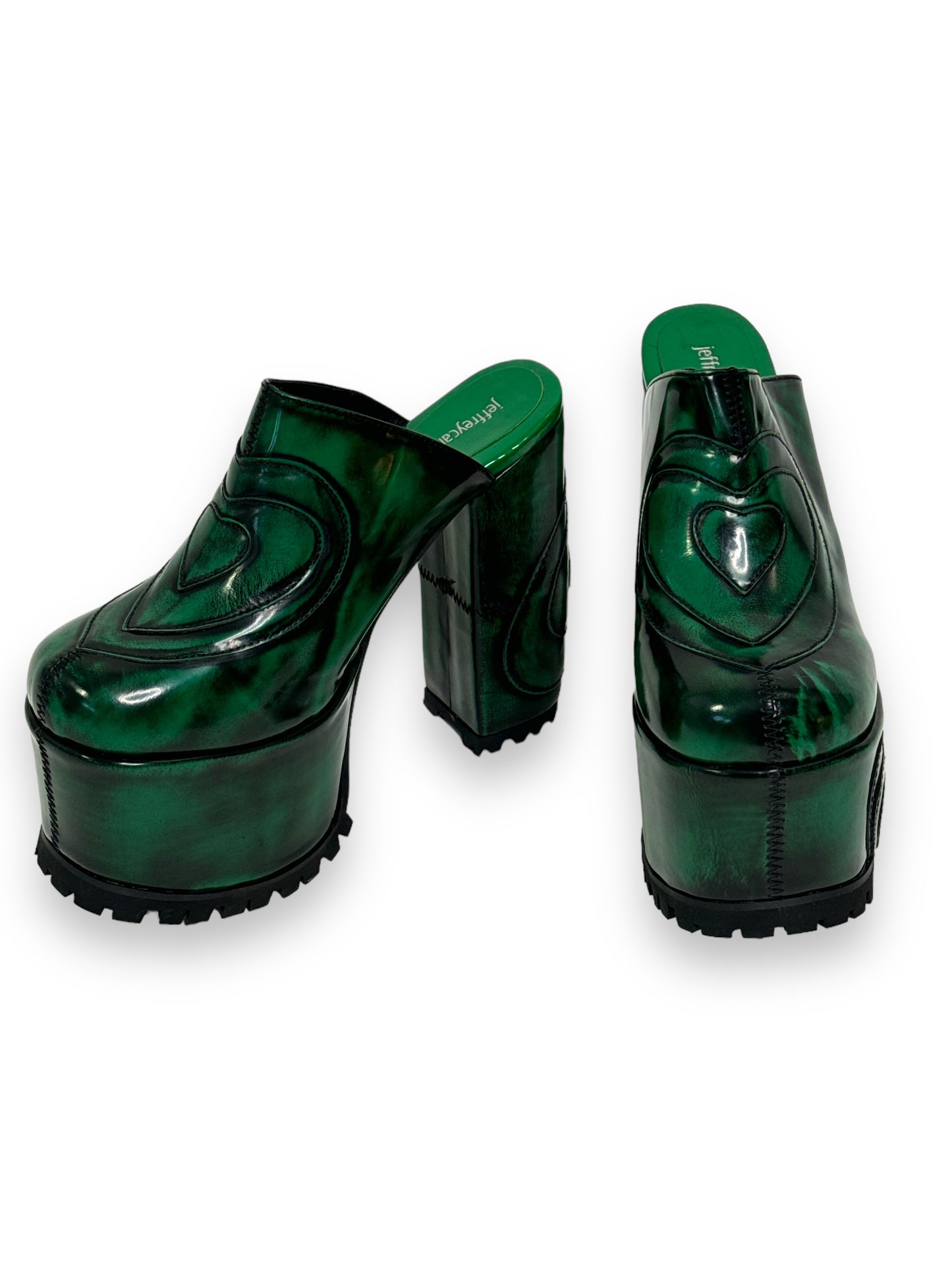 Trend: Jeffery Campbell Green Clogs