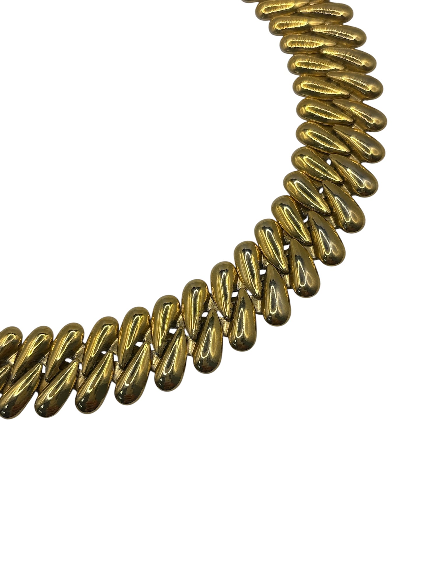 Vintage Twisted Brick Link Style Chocker