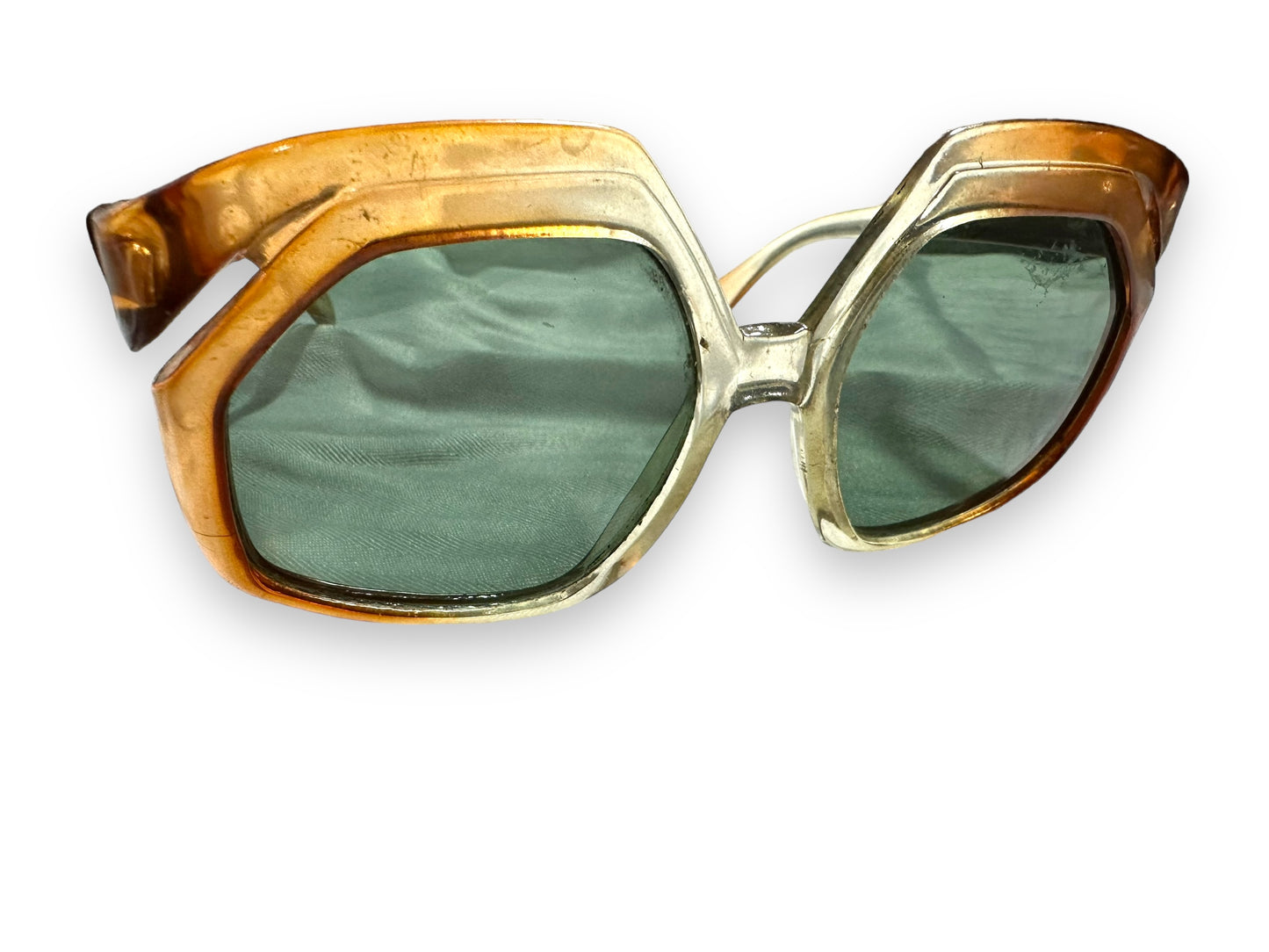 1970s Japan Octagon Shape Sunglasses