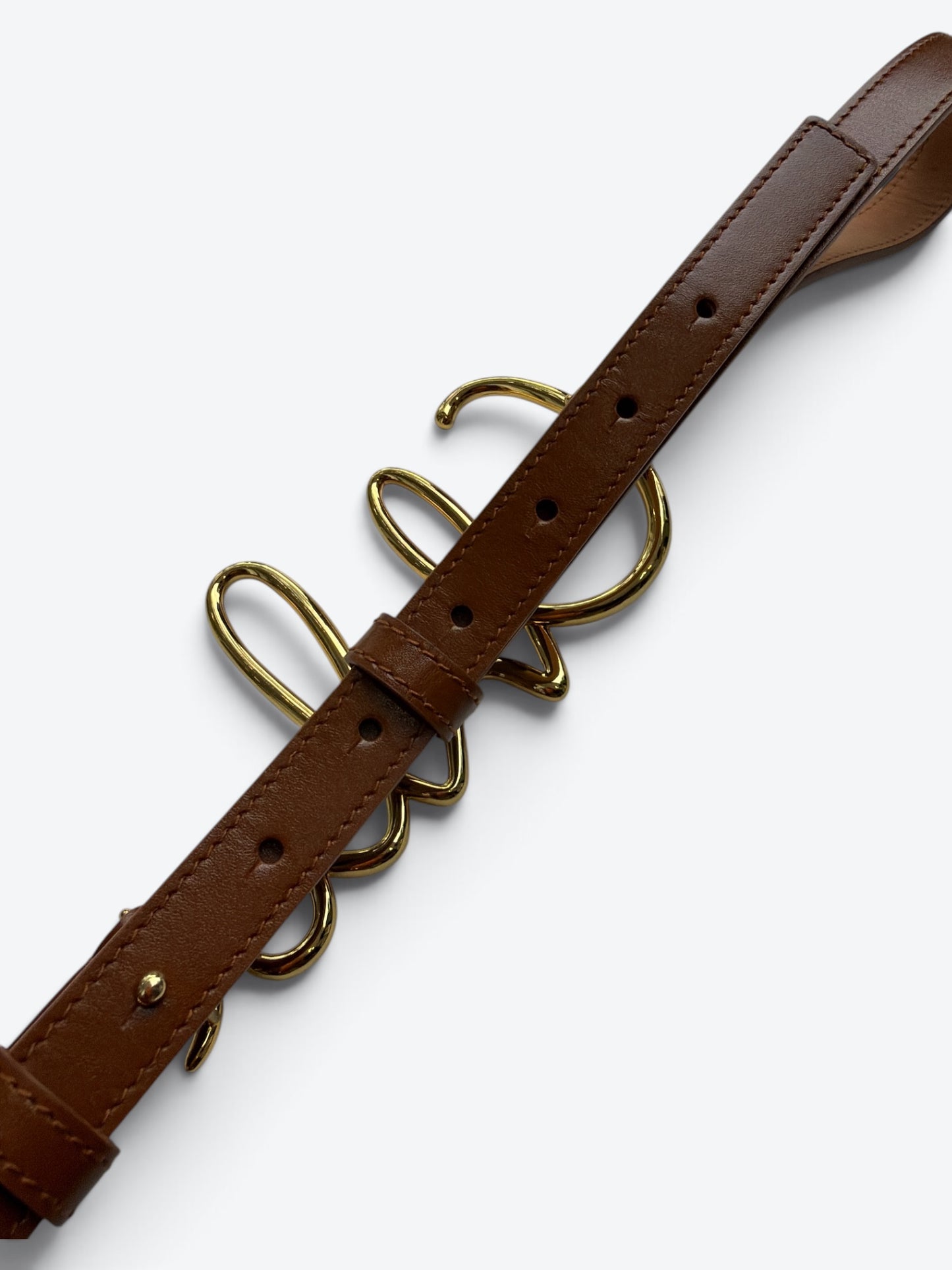 Chloé Iconic Belt in Clay Brown Belt