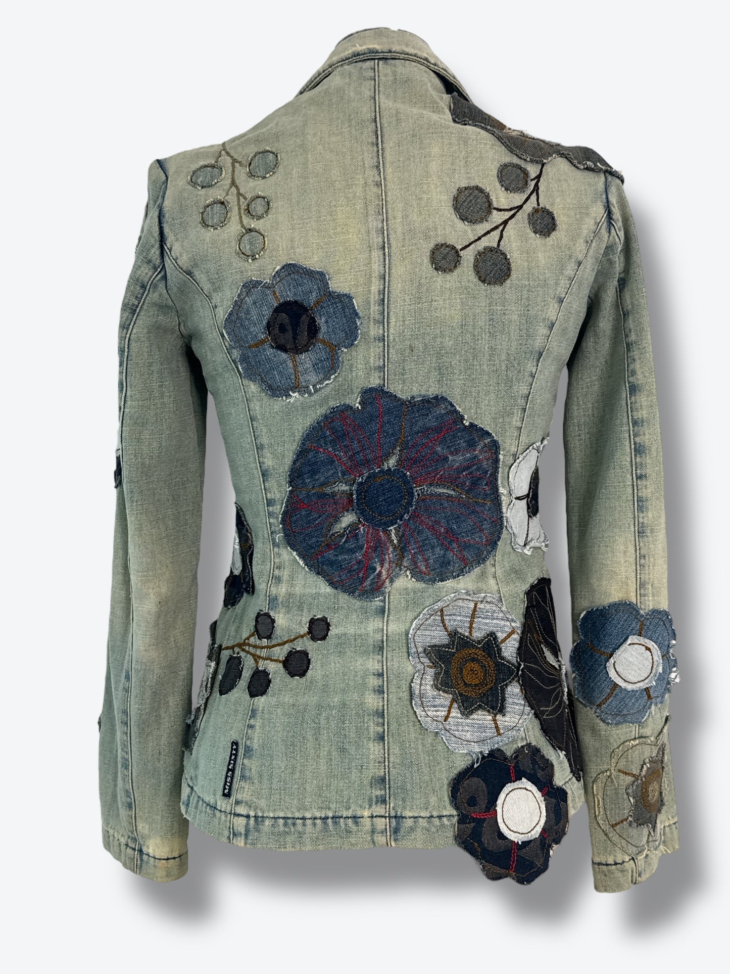 Miss Sixty Jacket Denim Appliqué Blazer