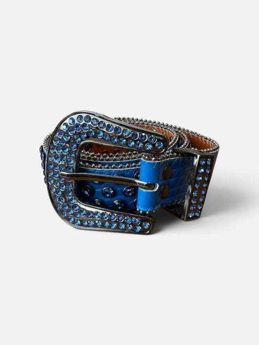 1990s B.B Simon Blue Belt