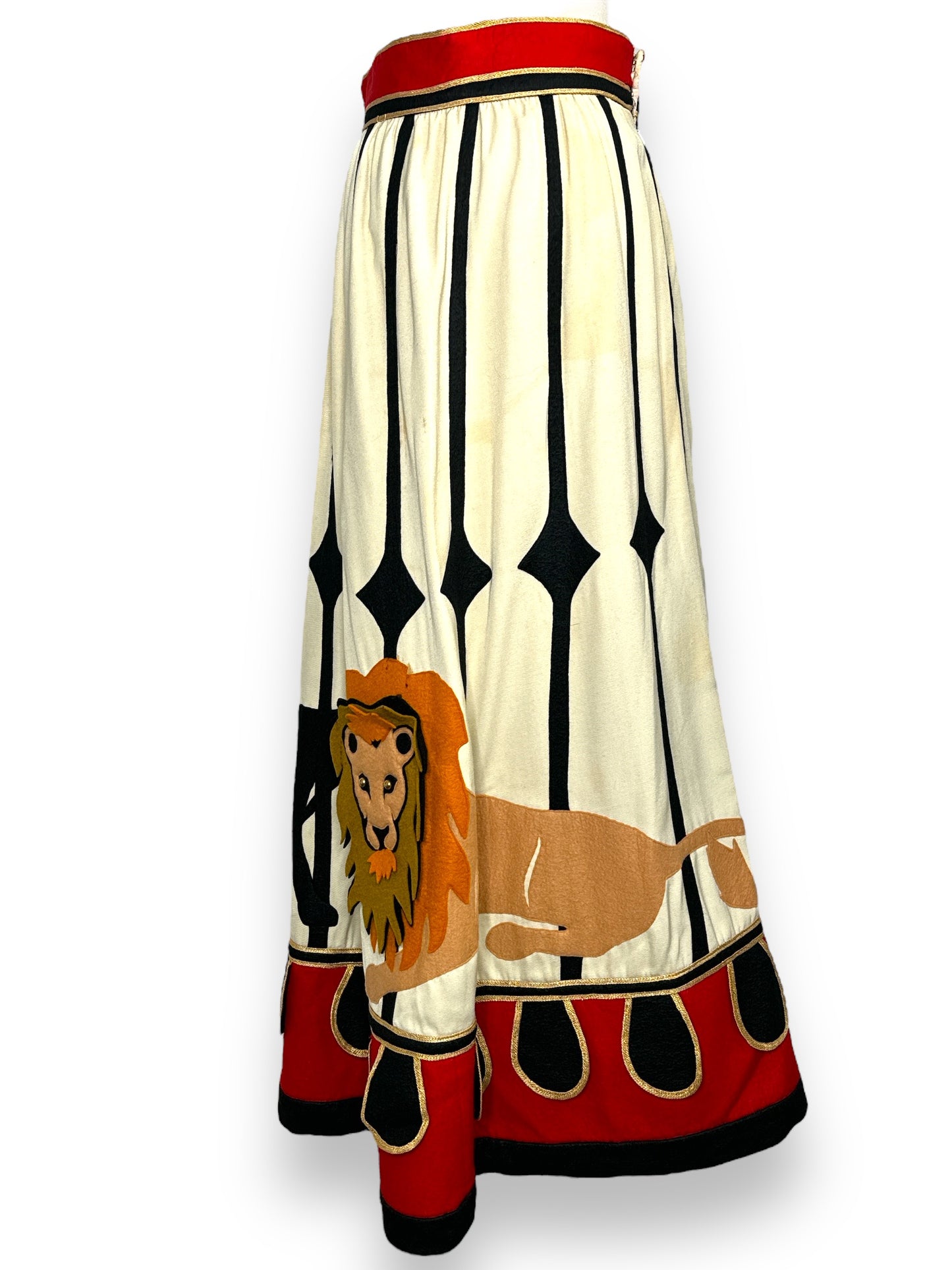 1970s “Malcolm Star” Jungle King Skirt