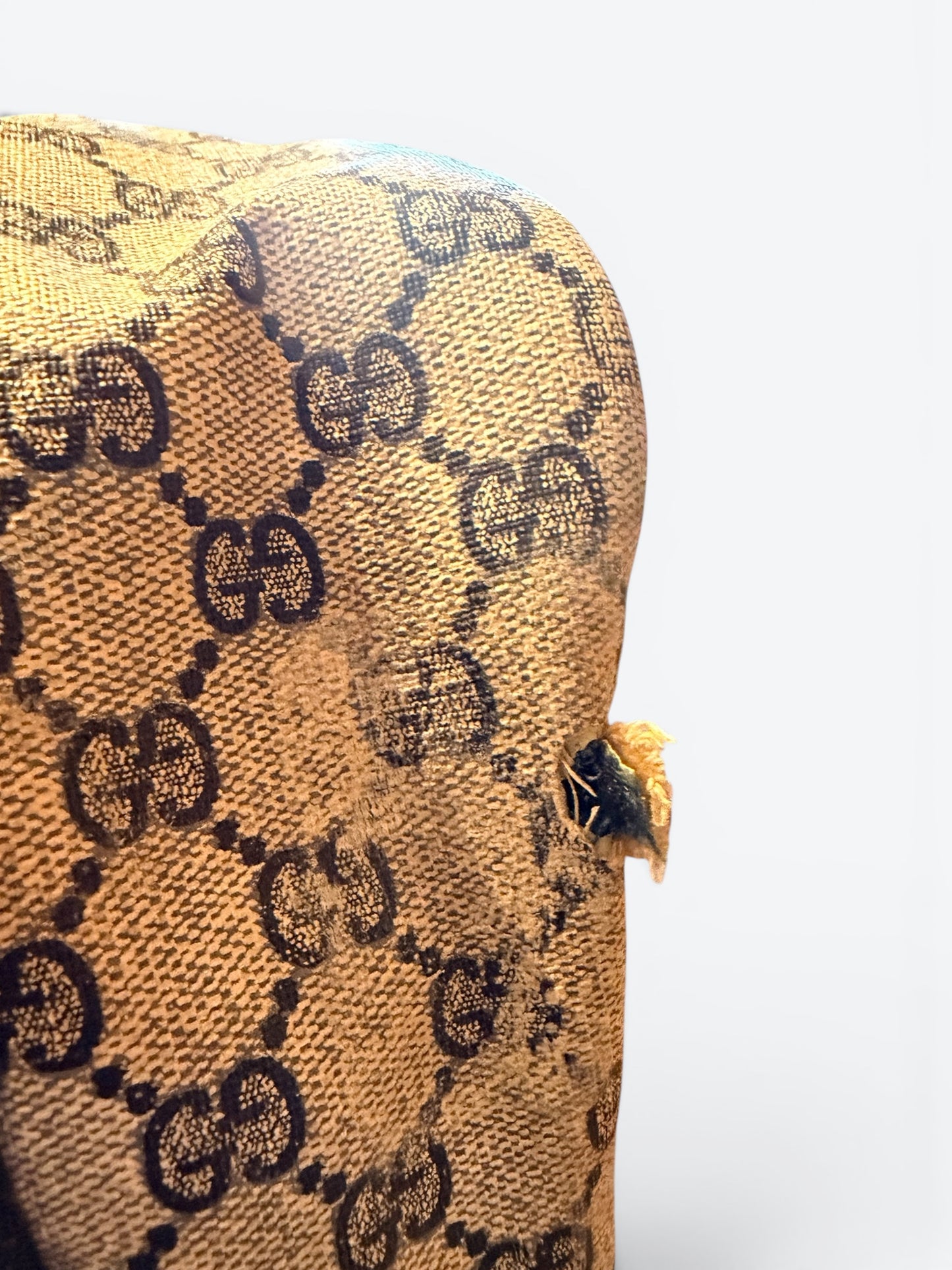 1970s Gucci GG Supreme Travel  Suitcase