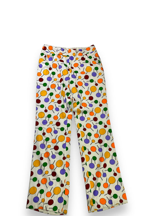 Andersonville: 1960s Unisex Lebow Slacks Lollipop Print Golf Pants