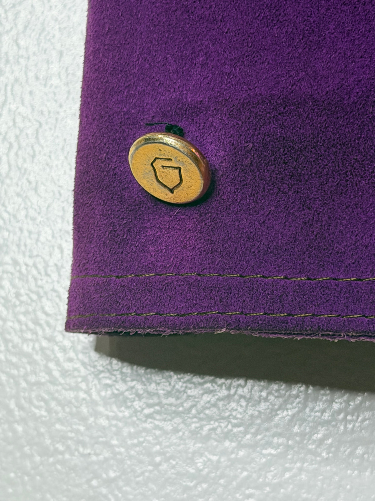 1970s Gassy Jack Purple Suede Blazer