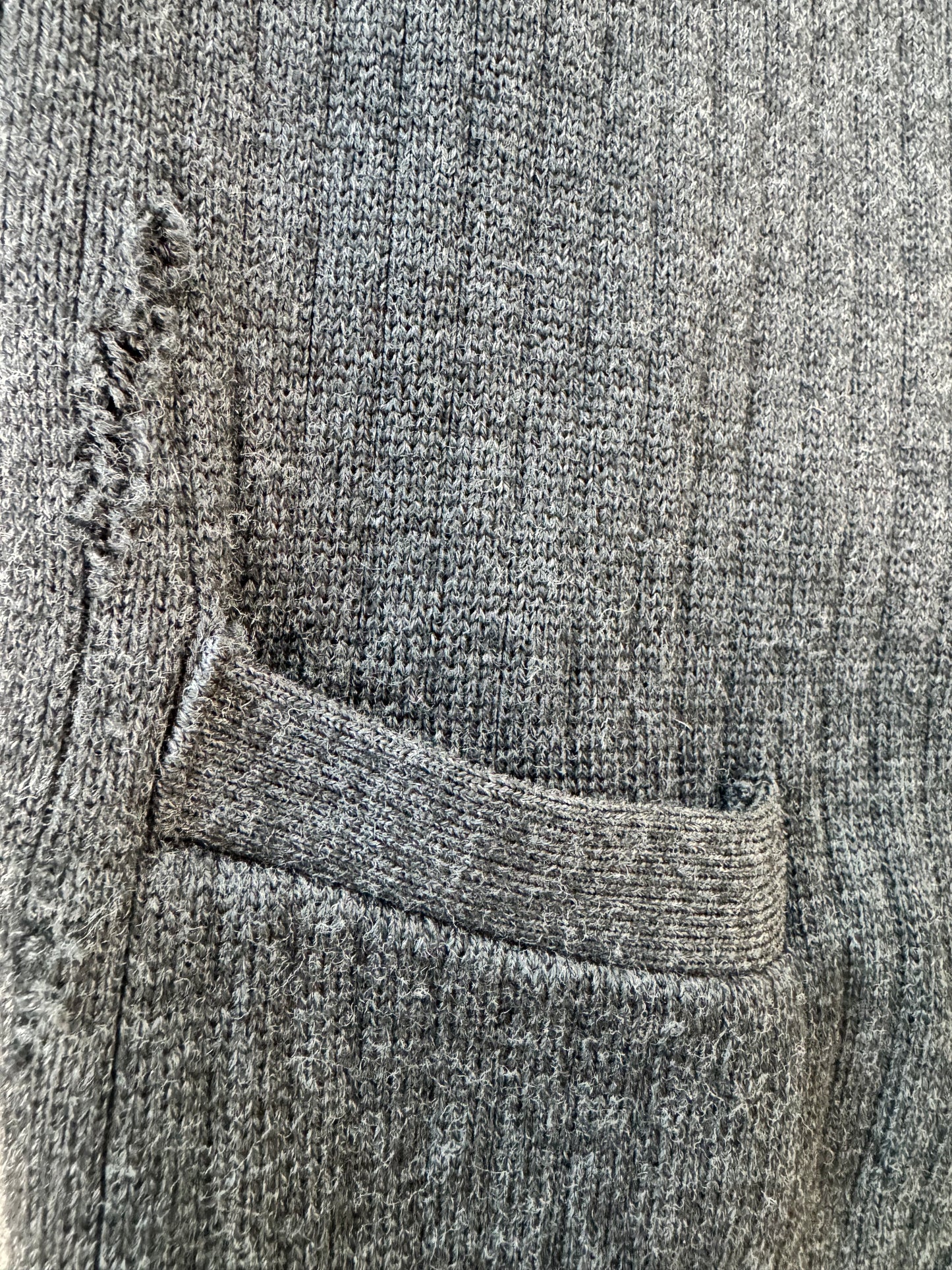 1970s  Burberrys Distressed Wool Vest