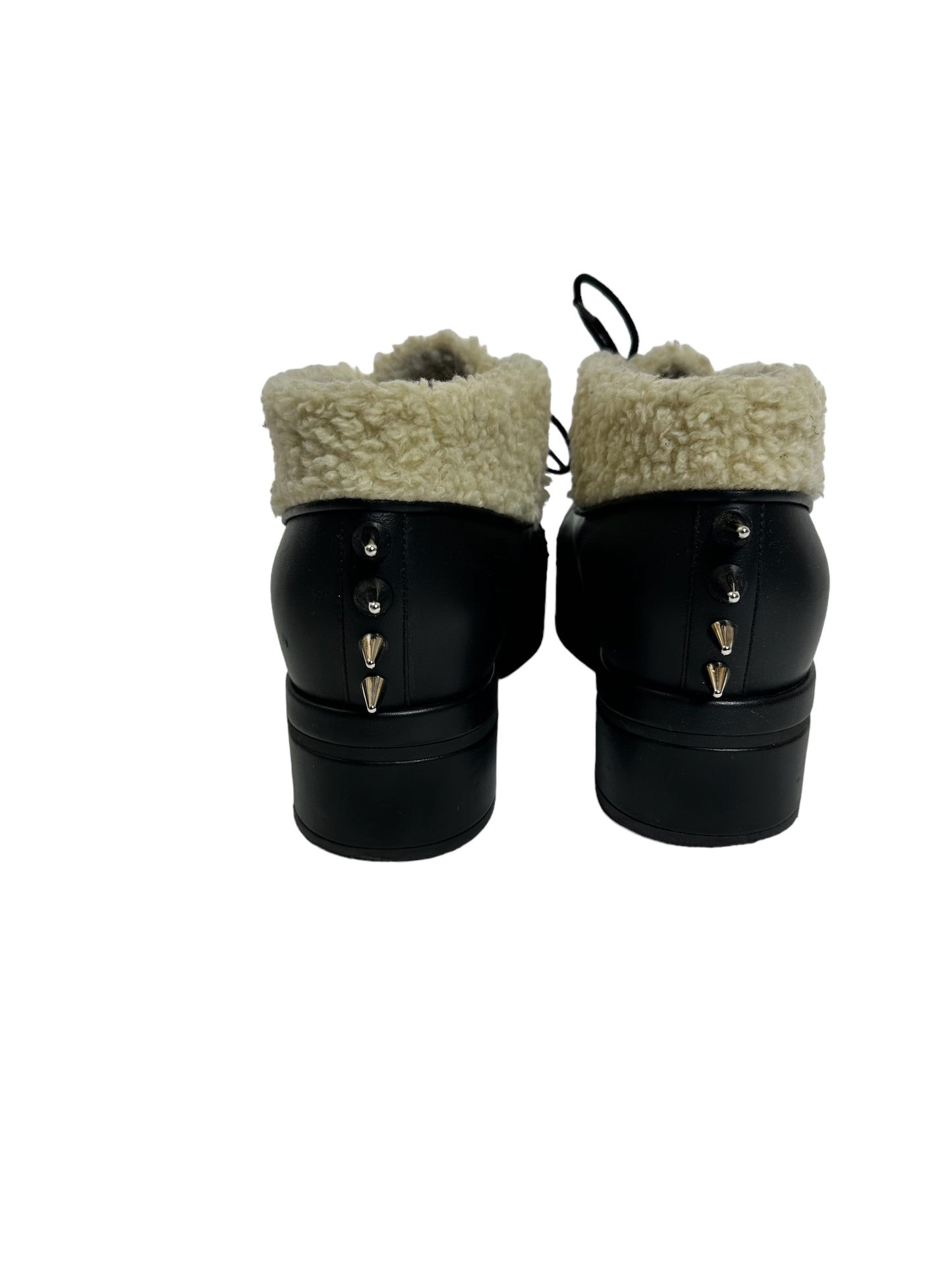 2000s Gucci Studded Shearling Boots