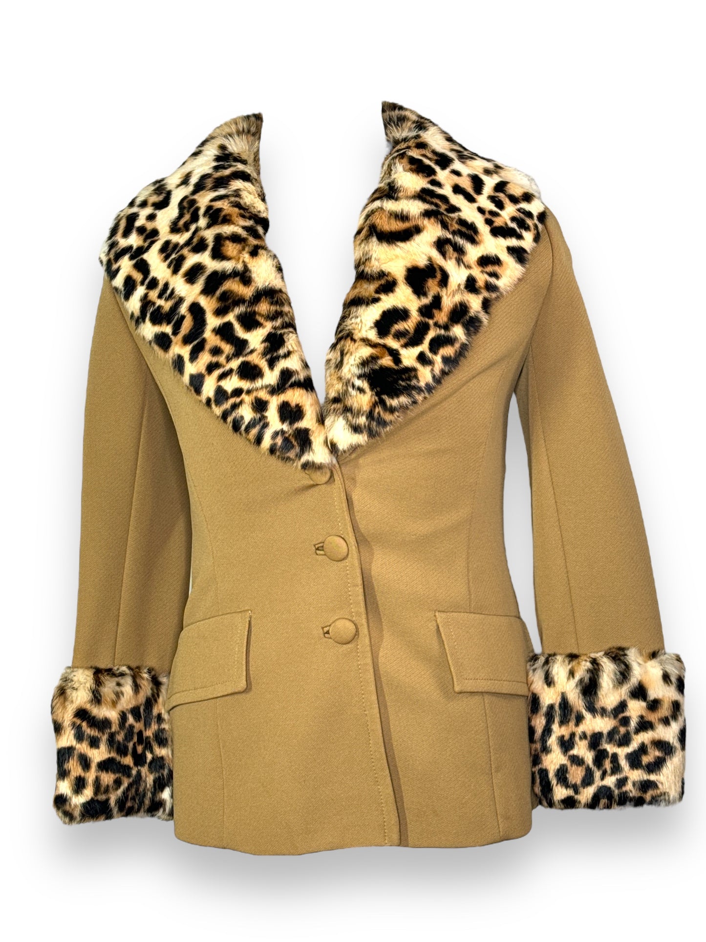 Lilli Anne Cheetah Short Jacket