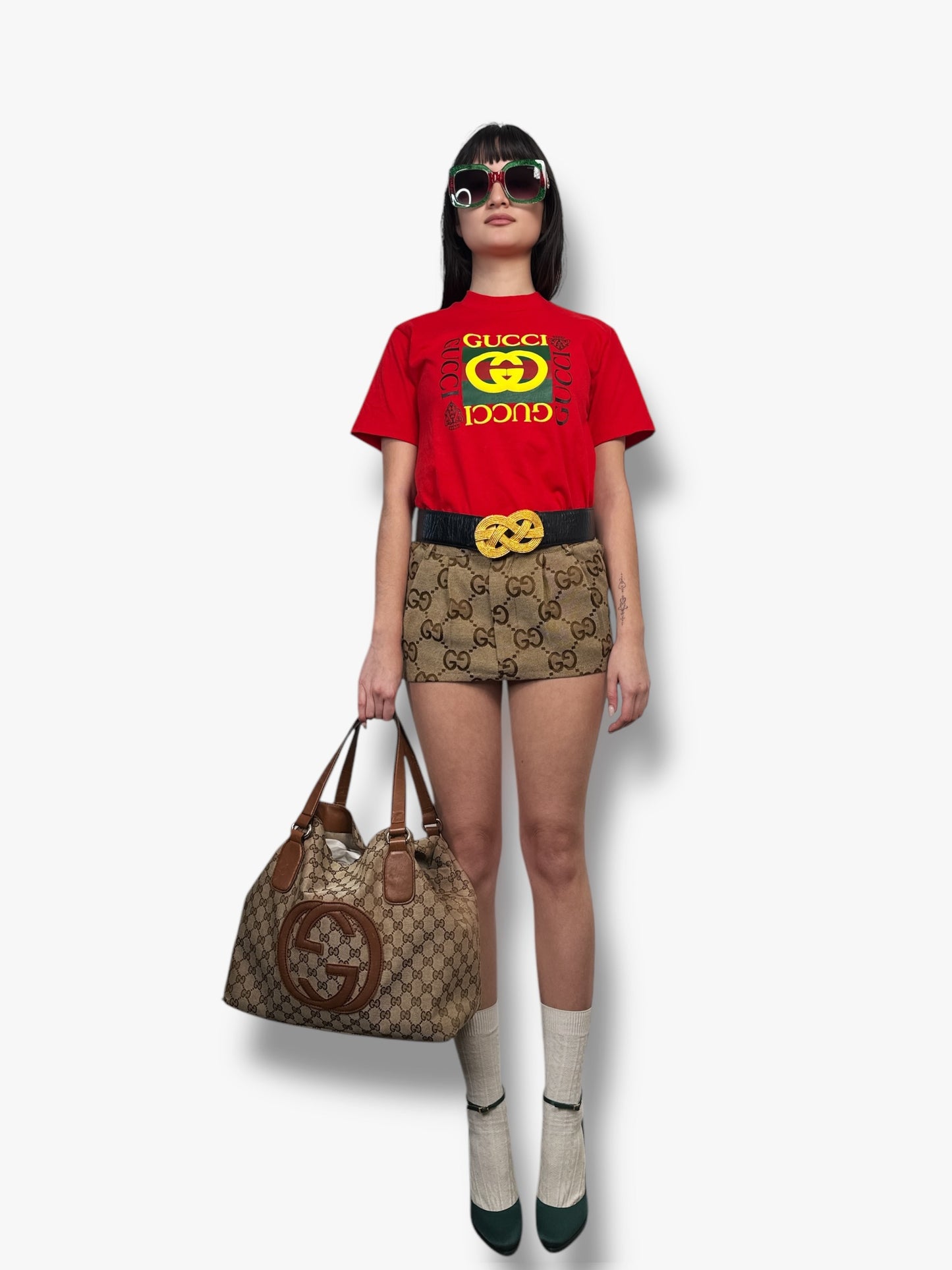 Gucci micro mini skirt