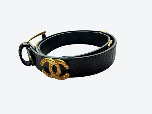 1980s CroVesi Embossed Belt