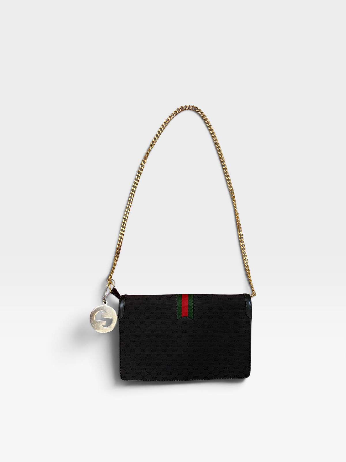 Vintage Gucci Envelope Chain Clutch