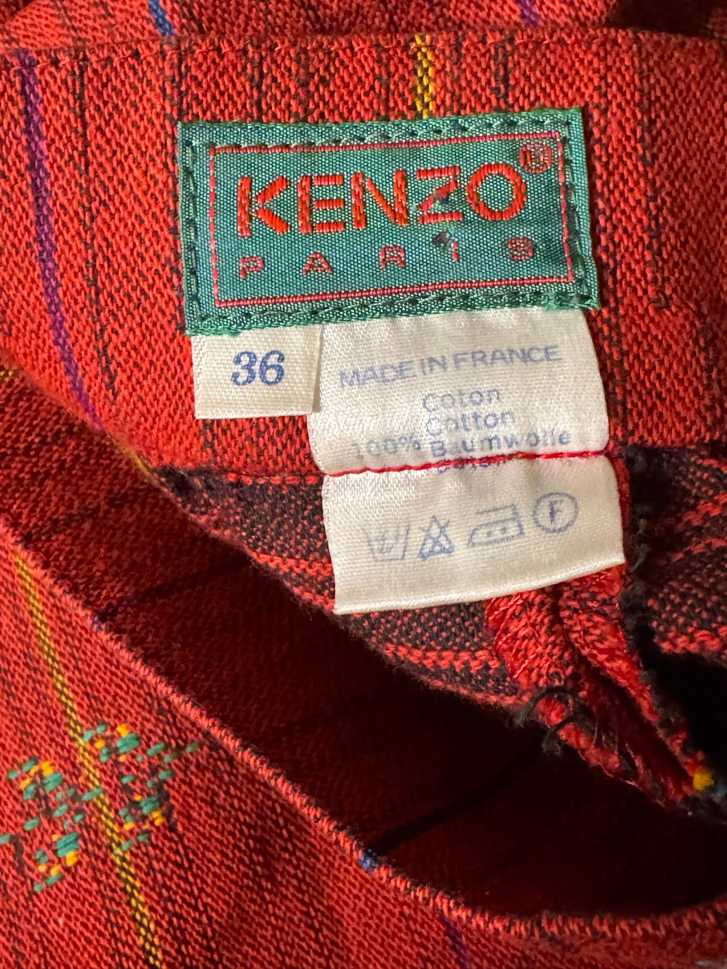 1970s Kenzo Boho Skirt