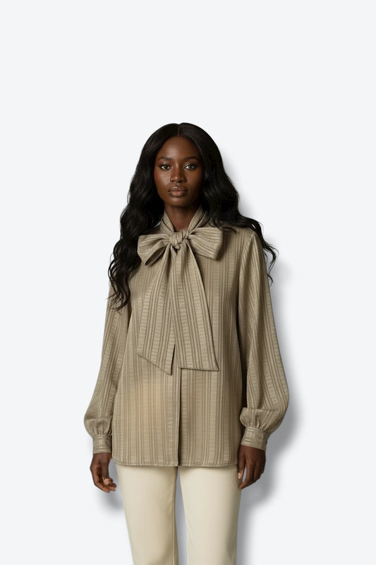 1970s Act II Window Pane Bow Top