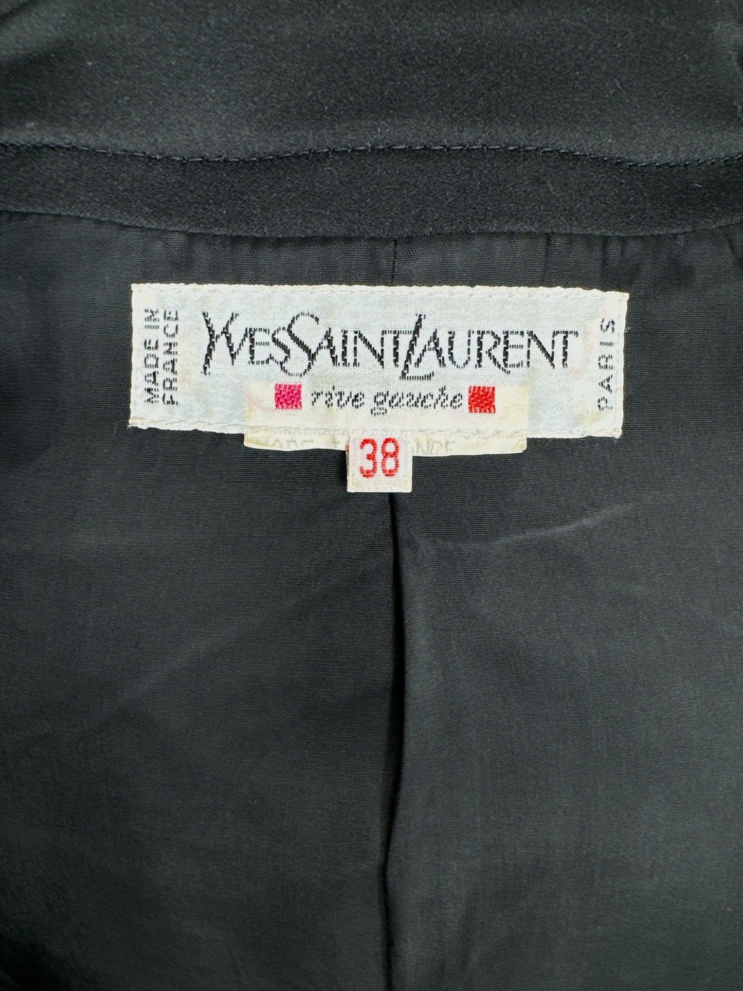 1970s Yves St Laurent Rive Gauche Blazer