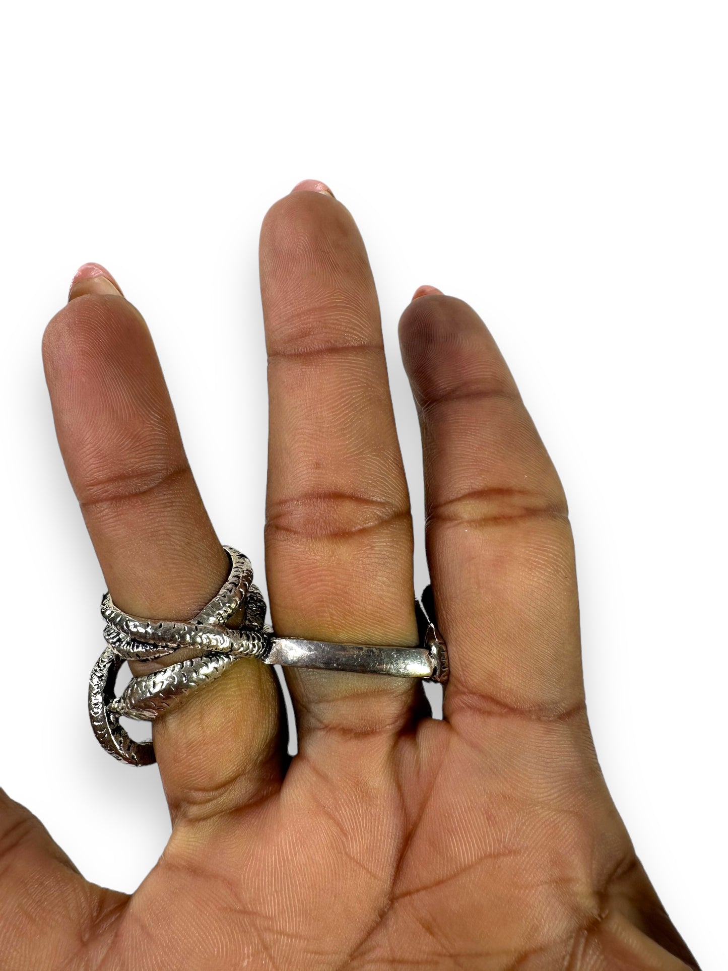 1980s Double Snake Ring