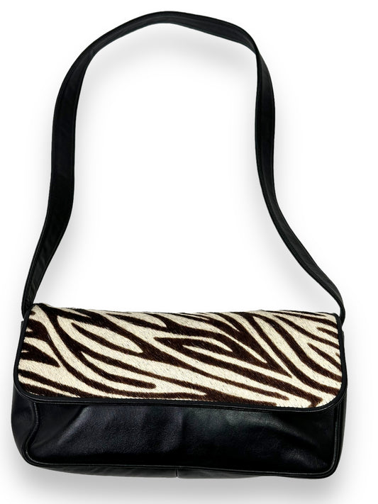 Andersonville: Y2K Calf Air Zebra Bag