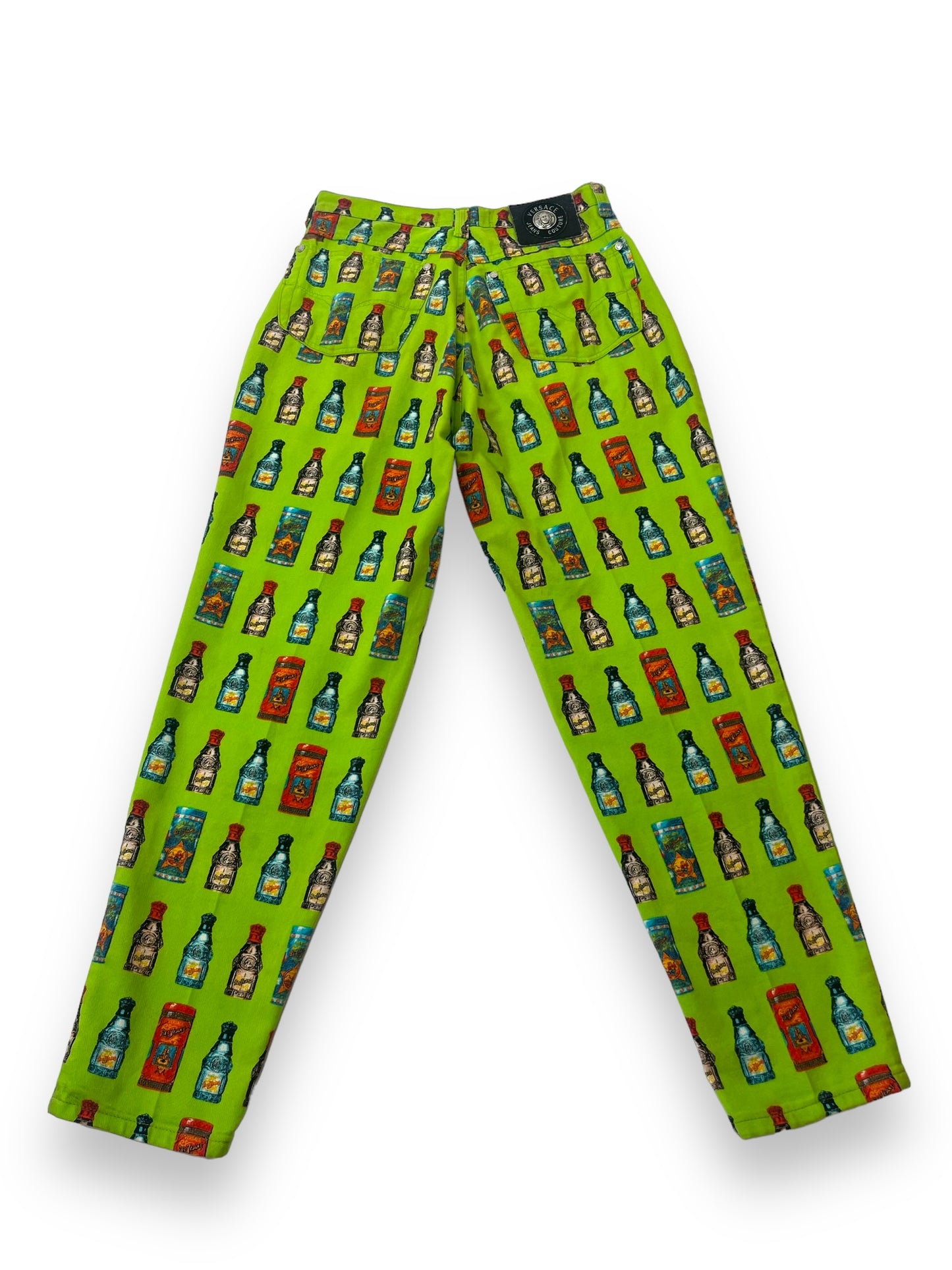 1990s  Versace Perfume Bottle Pants