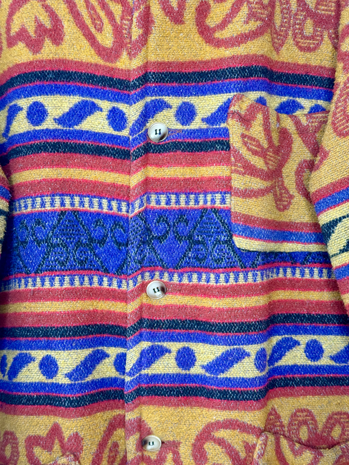 1990s Fatice Tribal Flannel (Paris)