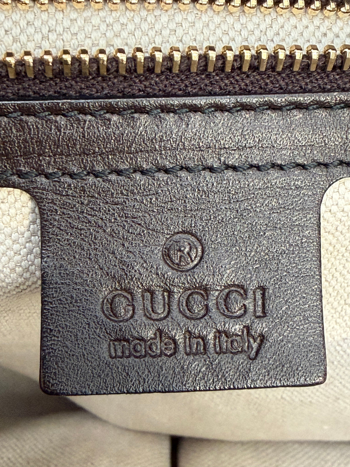 Gucci GG Canvas “Emily” Original Chain Hobo Bag