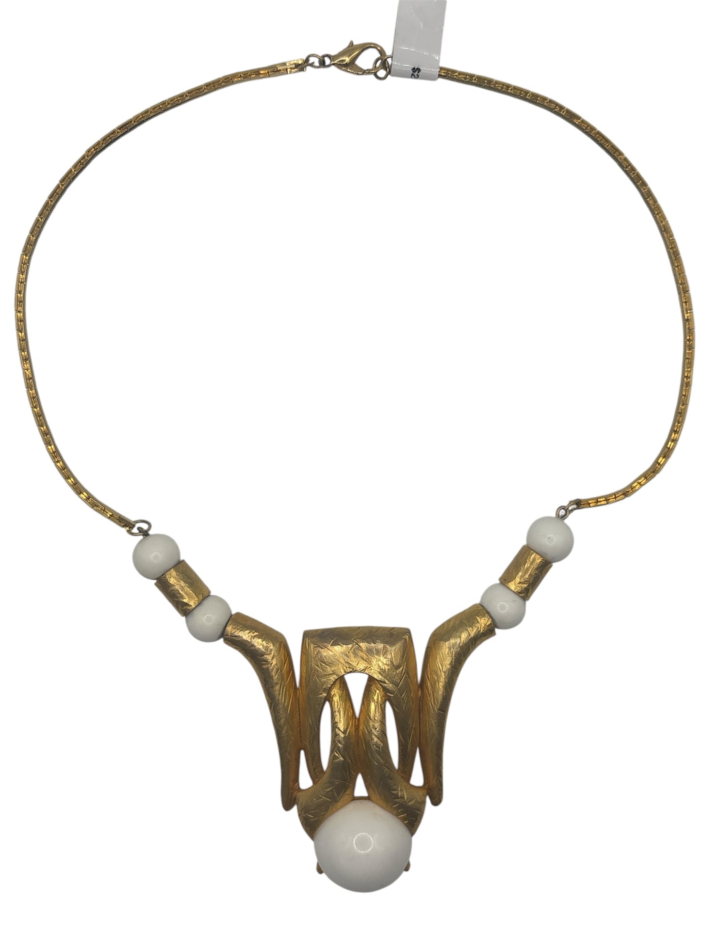 1960s Brutalist Statement Necklace