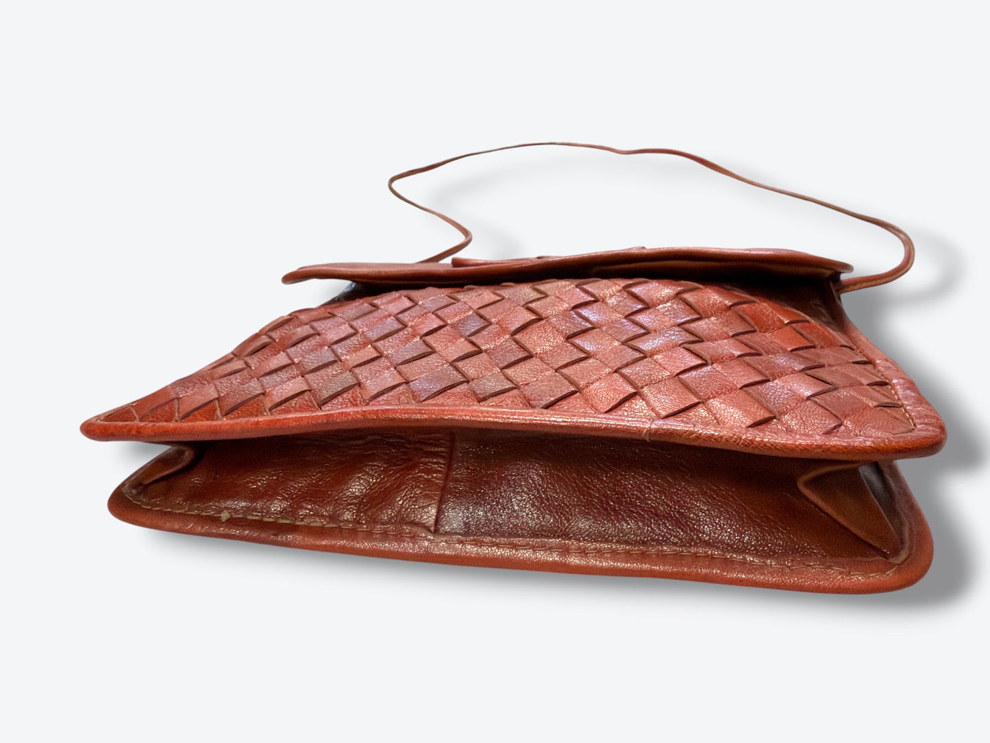 1970s Ernest Woven Leather Bag