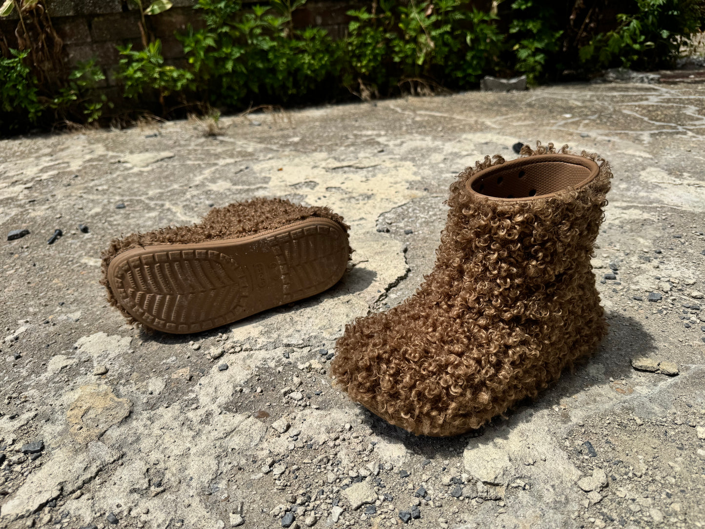 #34. Salehe Bembury x Crocs Pollex Boot in the “Yeti Fur” or “Teddy” Booties