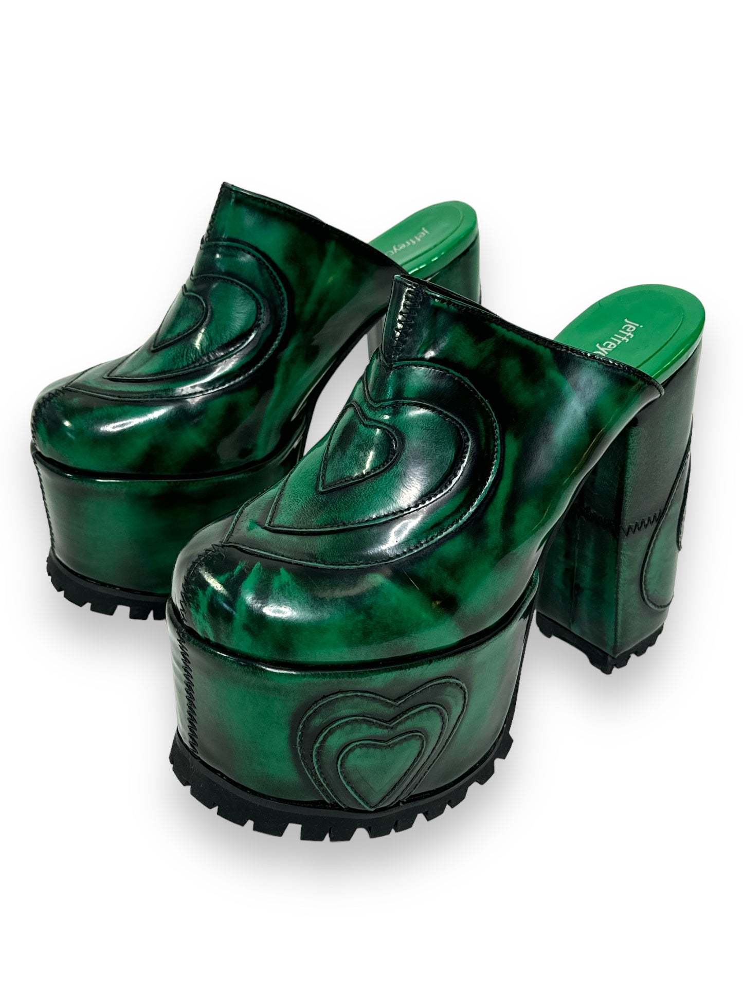 Trend: Jeffery Campbell Green Clogs