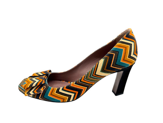 Missoni Zig Zag Bow Heels