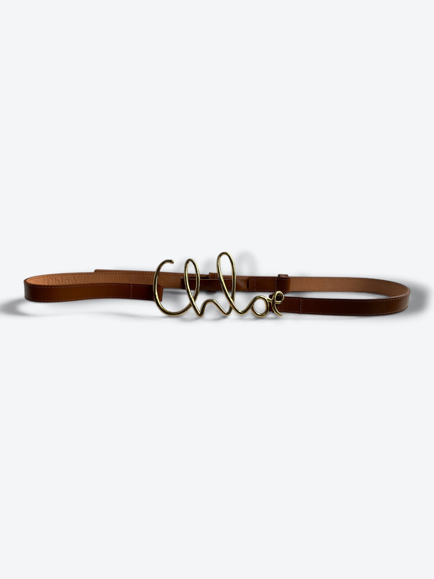 Chloé Iconic Belt in Clay Brown Belt