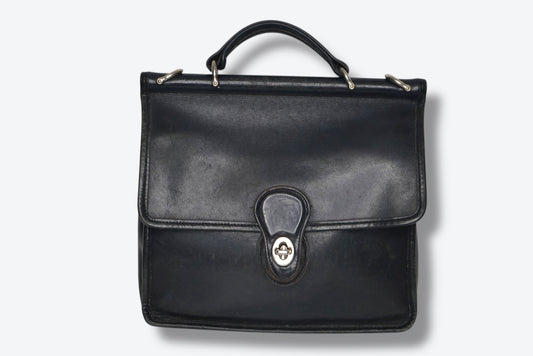 Y2K Coach Legacy “Willis Station Bag” - Sliver Hardware (A9P-9927)