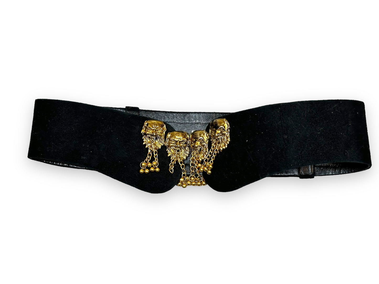 1970s Marianna Gold Face Belt