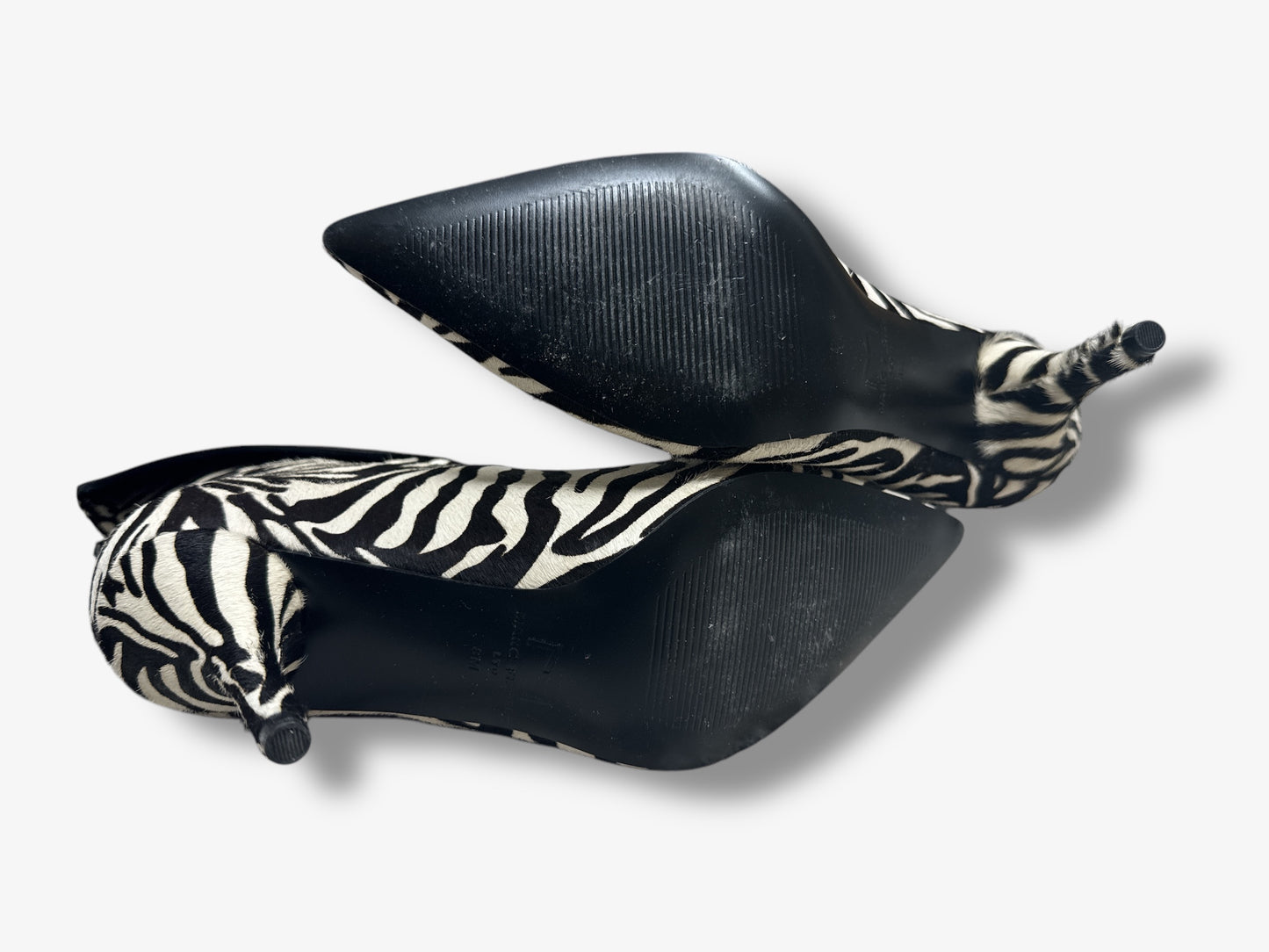 Trend: Zebra Black and White Marc Fisher Pony Hair Booties